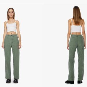 MOTHER Army Green Pants Size 29 NWT